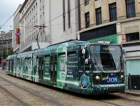 Stagecoach Sheffield Supertram Siemens-Duewag 120